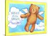 Sweet Angel Bear-Melinda Hipsher-Stretched Canvas