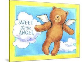 Sweet Angel Bear-Melinda Hipsher-Stretched Canvas