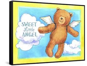 Sweet Angel Bear-Melinda Hipsher-Framed Stretched Canvas