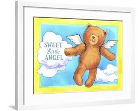 Sweet Angel Bear-Melinda Hipsher-Framed Giclee Print