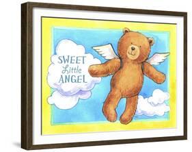 Sweet Angel Bear-Melinda Hipsher-Framed Giclee Print