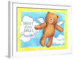 Sweet Angel Bear-Melinda Hipsher-Framed Giclee Print