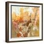 Sweet Autumn Carolina Wren-Angeles M Pomata-Framed Giclee Print