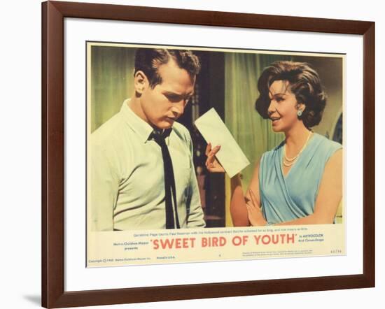 Sweet Bird of Youth, 1962-null-Framed Art Print