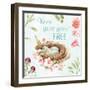 Sweet Bunnies VI-Beth Grove-Framed Art Print