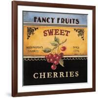 Sweet Cherries-Kimberly Poloson-Framed Art Print