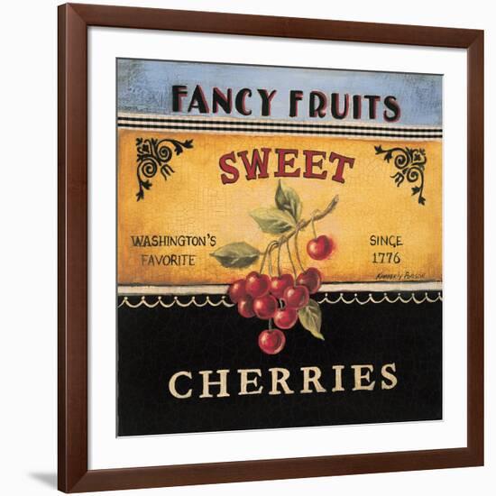 Sweet Cherries-Kimberly Poloson-Framed Art Print