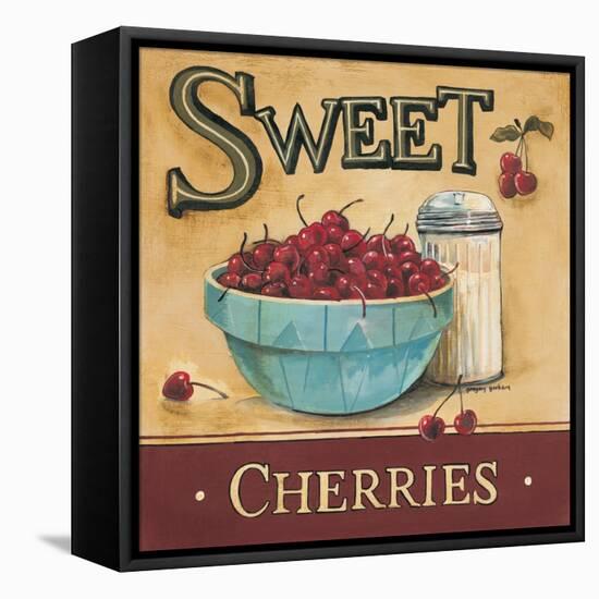 Sweet Cherries-Gregory Gorham-Framed Stretched Canvas