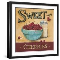 Sweet Cherries-Gregory Gorham-Framed Art Print