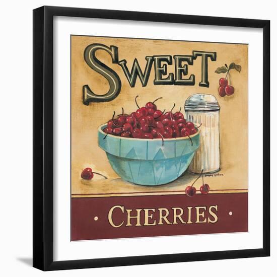 Sweet Cherries-Gregory Gorham-Framed Art Print