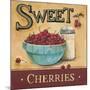 Sweet Cherries-Gregory Gorham-Mounted Art Print