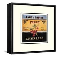 Sweet Cherries-Kimberly Poloson-Framed Stretched Canvas