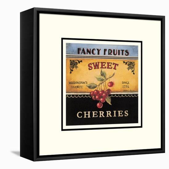 Sweet Cherries-Kimberly Poloson-Framed Stretched Canvas