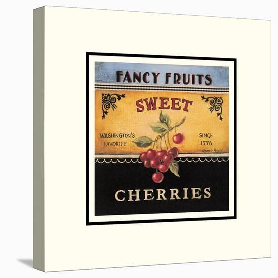 Sweet Cherries-Kimberly Poloson-Stretched Canvas