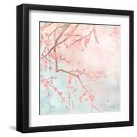 Sweet Cherry Blossoms IV-Evelia Designs-Framed Art Print