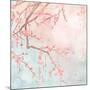 Sweet Cherry Blossoms IV-Evelia Designs-Mounted Art Print