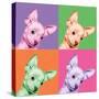 Sweet Chihuahua Pop-Jon Bertelli-Stretched Canvas