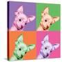 Sweet Chihuahua Pop-Jon Bertelli-Stretched Canvas