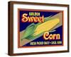 Sweet Corn Crate Label-Mark Frost-Framed Giclee Print