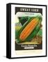 Sweet Corn Seed Packet-null-Framed Stretched Canvas