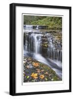 Sweet Creek Falls II-Donald Paulson-Framed Giclee Print