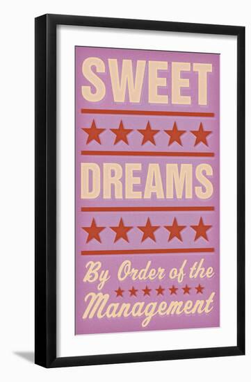 Sweet Dreams-John W^ Golden-Framed Art Print