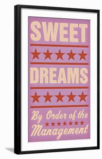 Sweet Dreams-John W^ Golden-Framed Art Print