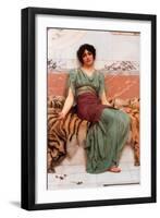 Sweet Dreams-John William Godward-Framed Art Print