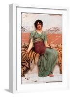 Sweet Dreams-John William Godward-Framed Art Print