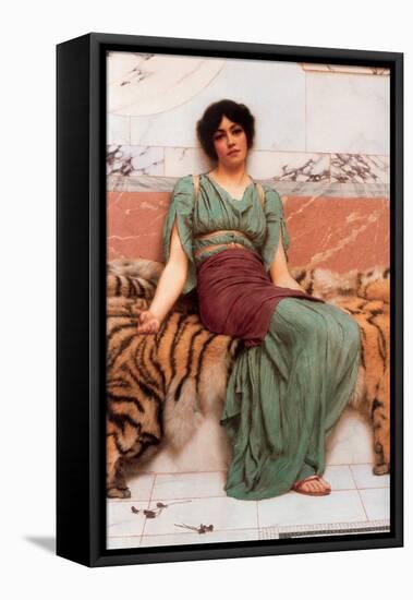 Sweet Dreams-John William Godward-Framed Stretched Canvas