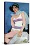 Sweet Enemy - Saturday Evening Post "Leading Ladies", October 5, 1957 pg.30-Lynn Buckham-Stretched Canvas