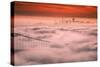 Sweet Fog City, Golden Gate Bridge, San Francisco Bay Area Sunrise-Vincent James-Stretched Canvas