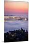 Sweet Fog City View From Oakland Hills, San Francisco-Vincent James-Mounted Photographic Print