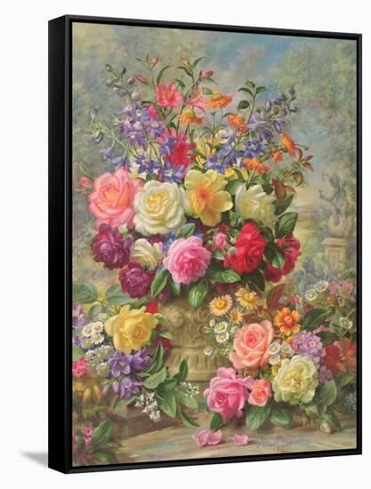 Sweet Fragrance of a Summer's Day-Albert Williams-Framed Stretched Canvas