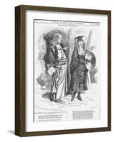 Sweet Girl Graduates, 1880-Joseph Swain-Framed Giclee Print