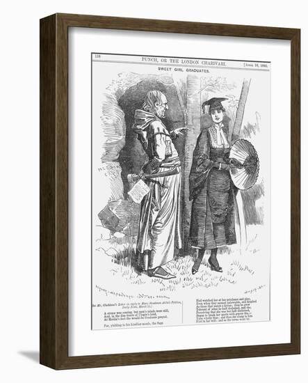 Sweet Girl Graduates, 1880-Joseph Swain-Framed Giclee Print