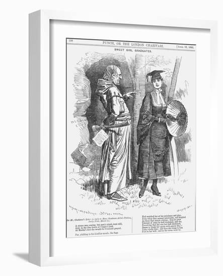 Sweet Girl Graduates, 1880-Joseph Swain-Framed Giclee Print