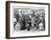 Sweet Girl-Graduates...'Afternoon Tea Versus Wine, 1872-Joseph Swain-Framed Giclee Print