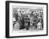 Sweet Girl-Graduates...'Afternoon Tea Versus Wine, 1872-Joseph Swain-Framed Giclee Print