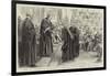 Sweet Girl Graduates, the Vice-Chancellor (Sir James Paget) Conferring Degrees at London University-null-Framed Giclee Print