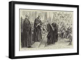 Sweet Girl Graduates, the Vice-Chancellor (Sir James Paget) Conferring Degrees at London University-null-Framed Giclee Print