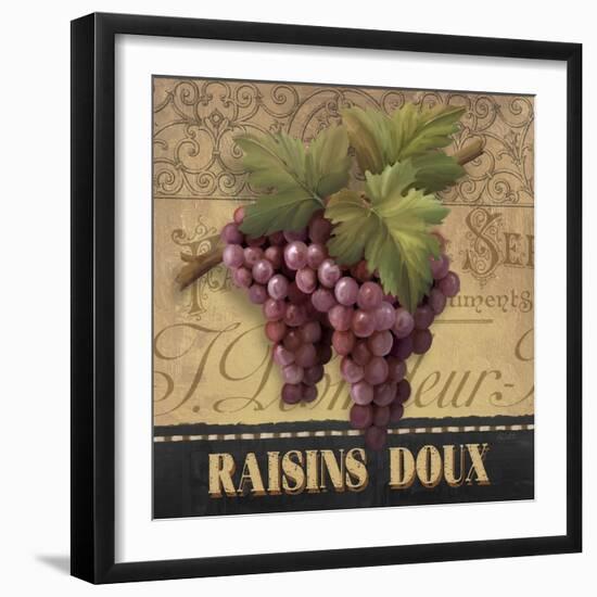 Sweet Grapes-Abby White-Framed Art Print