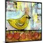 Sweet Green Bird-Blenda Tyvoll-Mounted Art Print