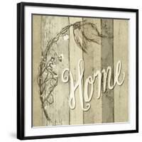 Sweet Home Wood Sign-ALI Chris-Framed Giclee Print