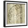 Sweet Home Wood Sign-ALI Chris-Framed Giclee Print