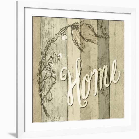 Sweet Home Wood Sign-ALI Chris-Framed Giclee Print