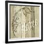 Sweet Home Wood Sign-ALI Chris-Framed Giclee Print