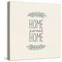 Sweet Home-Wild Apple Portfolio-Stretched Canvas