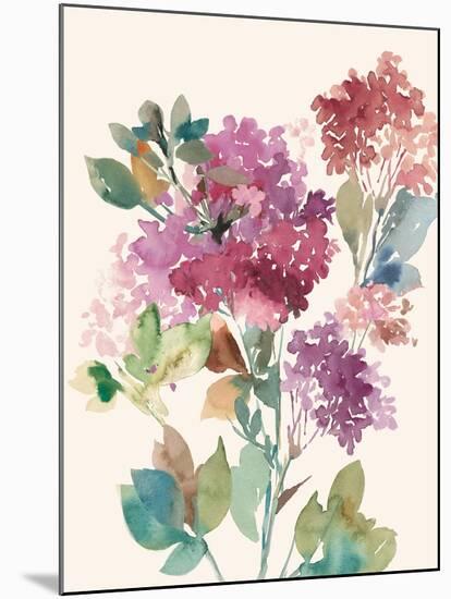 Sweet Hydrangea I-Asia Jensen-Mounted Art Print