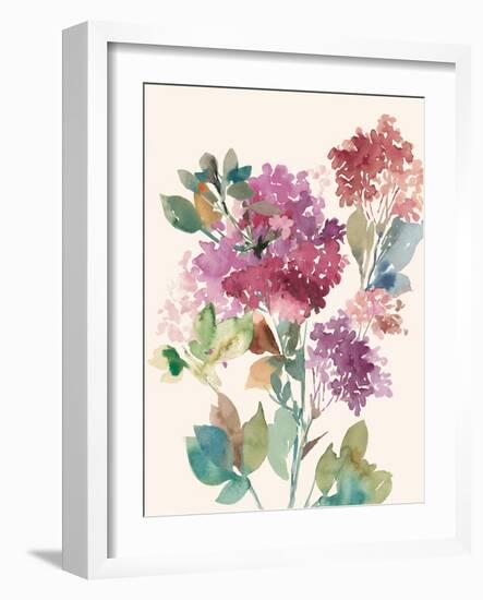 Sweet Hydrangea I-Asia Jensen-Framed Art Print